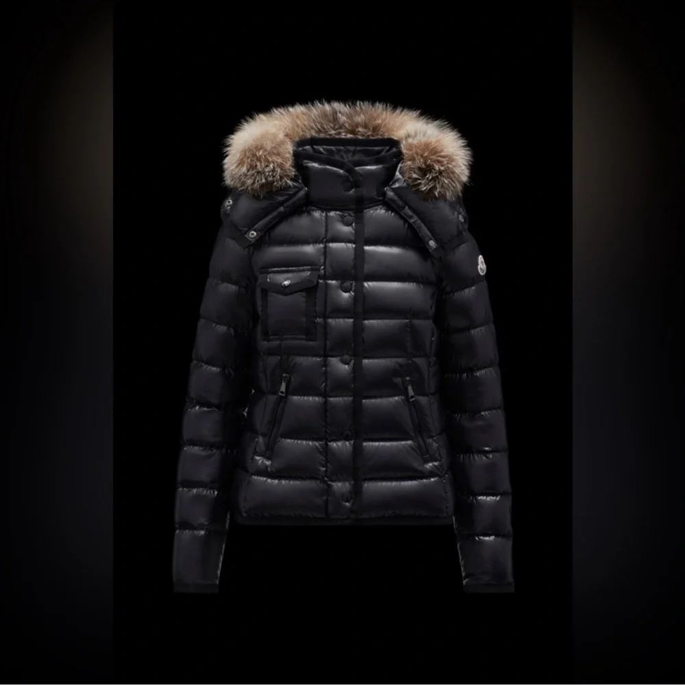Moncler Jacket with Fur Hood - Picture 3 of 9
